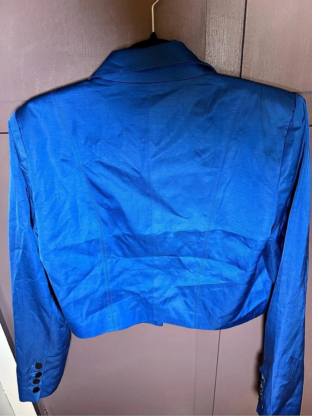 Anthropologie blue blazer